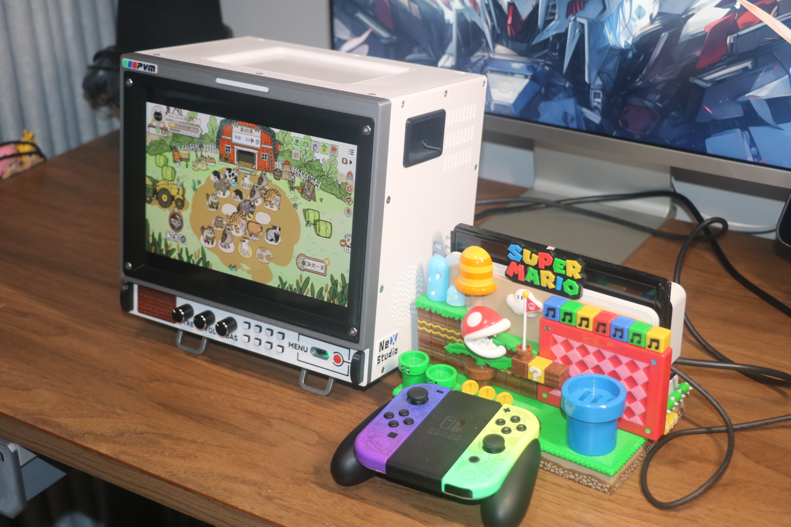 Vintage CRT | 9.7" 2K Display | Retro PC Monitor | CRT retro-style