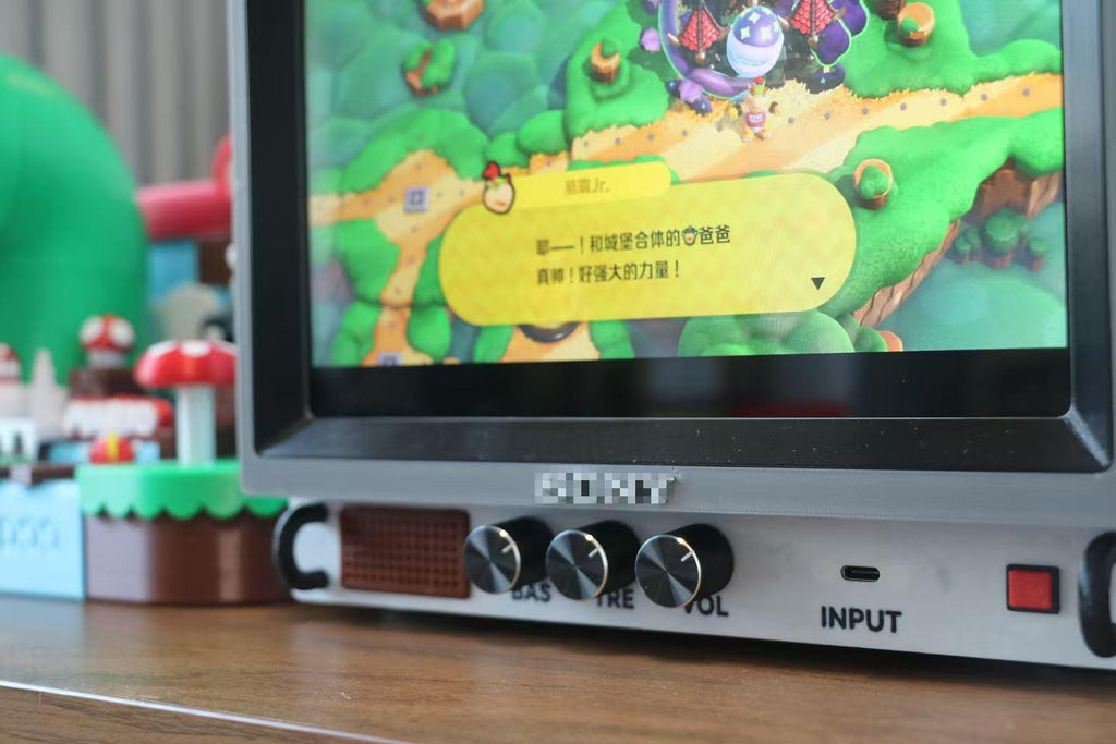 Vintage CRT-Inspired Desktop Monitor | 9.7" 2K Display | Retro Design with Modern Features
