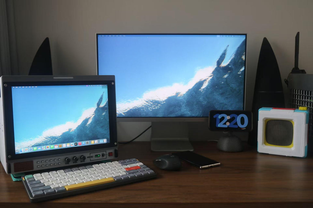 Retro PC Monitor | 12.3" Display, Sony CRT Replica